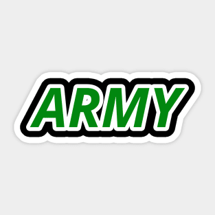 Army T-Shirt Sticker